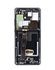 OLED Assembly with Frame for Galaxy S20 Ultra (G988) (COSMIC BLACK) (Service Pack)
