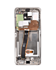 OLED Assembly with Frame for Galaxy S20 Ultra (G988) (CLOUD WHITE) (Service Pack)