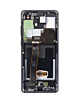 OLED Assembly with Frame for Galaxy S20 Ultra (G988) (Aftermarket OLED) (COSMIC BLACK)