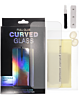 Order the Full Glue Tempered Glass for Galaxy S21 Ultra with Nano Liquid, Install Kit, and UV Light, Case Friendly, 3D Curve, 1 Piece.