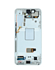 OLED Assembly with Frame for Galaxy S22 (S901) (PHANTOM WHITE) (Service Pack)