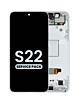 Buy the OLED Assembly with Frame for the Galaxy S22 S901 in Phantom White, Service Pack.
