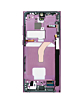 OLED Assembly with Frame for Galaxy S22 Ultra (S908) (BURGUNDY) (Service Pack)