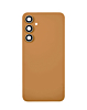 Grab the wholesale deals on the Back Glass with Camera Lens and Adhesive for Galaxy S23 FE, no logo, in tangerine.
