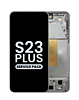 Stock up on the OLED assembly with frame for Galaxy S23 Plus S916 in lime. Service pack.