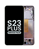 Grab wholesale deals on the OLED assembly with frame for Galaxy S23 Plus S916 in lavender. Service pack.