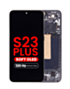 OLED Assembly with Frame for Galaxy S23 Plus (S916) (PHANTOM BLACK) (Aftermarket Pro Soft Oled / 120Hz)