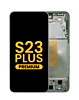Purchase the OLED assembly with frame for Galaxy S23 Plus S916 in green. Premium quality.