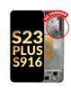 Stock up on the OLED assembly with frame for Galaxy S23 Plus 5G S916 in lime. US version, premium refurbished.