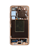OLED Assembly with Frame for Galaxy S24 (S921) (SANDSTONE ORANGE) (Service Pack)