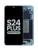 Purchase the OLED Assembly with Frame for Galaxy S24 Plus S926 in sapphire blue, service pack.
