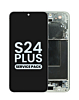 Stock up on the OLED Assembly with Frame for Galaxy S24 Plus S926 in amber yellow, service pack.
