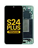 Grab the wholesale deals on the OLED Assembly with Frame for Galaxy S24 Plus S926 in jade green, premium edition.
