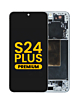 Buy the OLED Assembly with Frame for Galaxy S24 Plus S926 in marble gray, premium edition.
