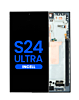 Purchase the LCD Assembly with Frame for S24 Ultra S928 in titanium black, aftermarket Incell, does not support fingerprint.
