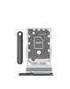 Dual Sim Card Tray for Galaxy S25 / S25 Plus (BLACK)