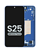 Purchase the OLED Assembly with frame for Galaxy S25, model S931, in navy, service pack.