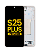 Grab the wholesale deals on the OLED Assembly with Frame for Galaxy S25 Plus, model S936, in pinkgold, premium quality.
