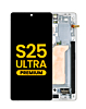 Grab the wholesale deals on the OLED Assembly with Frame for Galaxy S25 Ultra, model S938, in titanium whitesilver, premium quality.