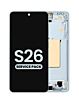 OLED Assembly with Frame for Galaxy S26 (S942) (SKY BLUE) (Service Pack)