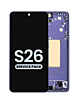 OLED Assembly with Frame for Galaxy S26 (S942) (COBALT VIOLET) (Service Pack)