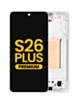 OLED Assembly with Frame for Galaxy S26 Plus (S947) (WHITE) (Premium)