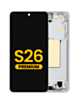 OLED Assembly with Frame for Galaxy S26 (S942) (SILVER SHADOW) (Premium)