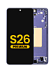 OLED Assembly with Frame for Galaxy S26 (S942) (COBALT VIOLET) (Premium)