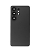 Back Glass with Camera Lens and Adhesive for Galaxy S26 Ultra (NO LOGO) (BLACK)