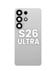 Back Cover with Camera Lens and Adhesive for Galaxy S26 Ultra (NO LOGO) (SILVER SHADOW)