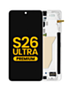 OLED Assembly with Frame for Galaxy S26 Ultra (S948) (WHITE) (Premium)