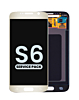 Order the gold OLED assembly without frame for Galaxy S6 G920, service pack.