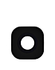 Buy the black back camera lens with adhesive for Galaxy S6 Edge and S6, glass only, pack of 10.