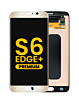 Stock up on the premium gold OLED assembly without frame for Galaxy S6 Edge Plus G928.