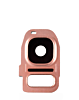 Buy the back camera lens with bracket for Galaxy S7 Edge and S7 in Rose Gold.