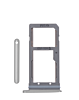 Stock up on the SIM card tray for Galaxy S7 Edge in Silver.