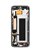 OLED Assembly with Frame for Galaxy S7 Edge (G935) (BLACK) (Premium)