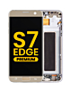 Grab wholesale deals on the OLED assembly with frame for Galaxy S7 Edge G935 in Gold, premium.