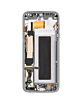 OLED Assembly with Frame for Galaxy S7 Edge (G935) (SILVER) (Premium)