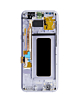 OLED Assembly with Frame for Galaxy S8 (G950) (ORCHID GRAY) (Service Pack)