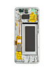 OLED Assembly with Frame for Galaxy S8 (G950) (ARCTIC SILVER) (Service Pack)