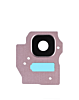 Back Camera Lens with Bracket for Galaxy S8+ (ROSE PINK)