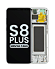Purchase the OLED assembly with frame for Galaxy S8 Plus G955 in Arctic Silver, service pack.