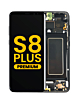 Grab wholesale deals on the OLED assembly with frame for Galaxy S8 Plus G955 in Midnight Black, premium.