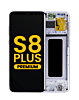 Buy the OLED assembly with frame for Galaxy S8 Plus G955 in Orchid Gray, premium.