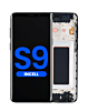 Buy the LCD assembly with frame for Galaxy S9 G960 in Midnight Black, aftermarket Incell.