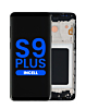 Purchase the LCD assembly with frame for Galaxy S9 Plus G965 in Midnight Black, aftermarket Incell.