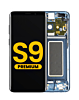 Shop the OLED assembly with frame for Galaxy S9 G960 in Coral Blue, premium.