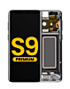 Purchase the OLED assembly with frame for Galaxy S9 G960 in Titanium Gray, premium.