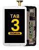 LCD Assembly with Frame for Galaxy Tab 3 7.0 (T210 / T211 / T215 / T217 / P3200 / P3210 / P3220) (WHITE) (Premium)